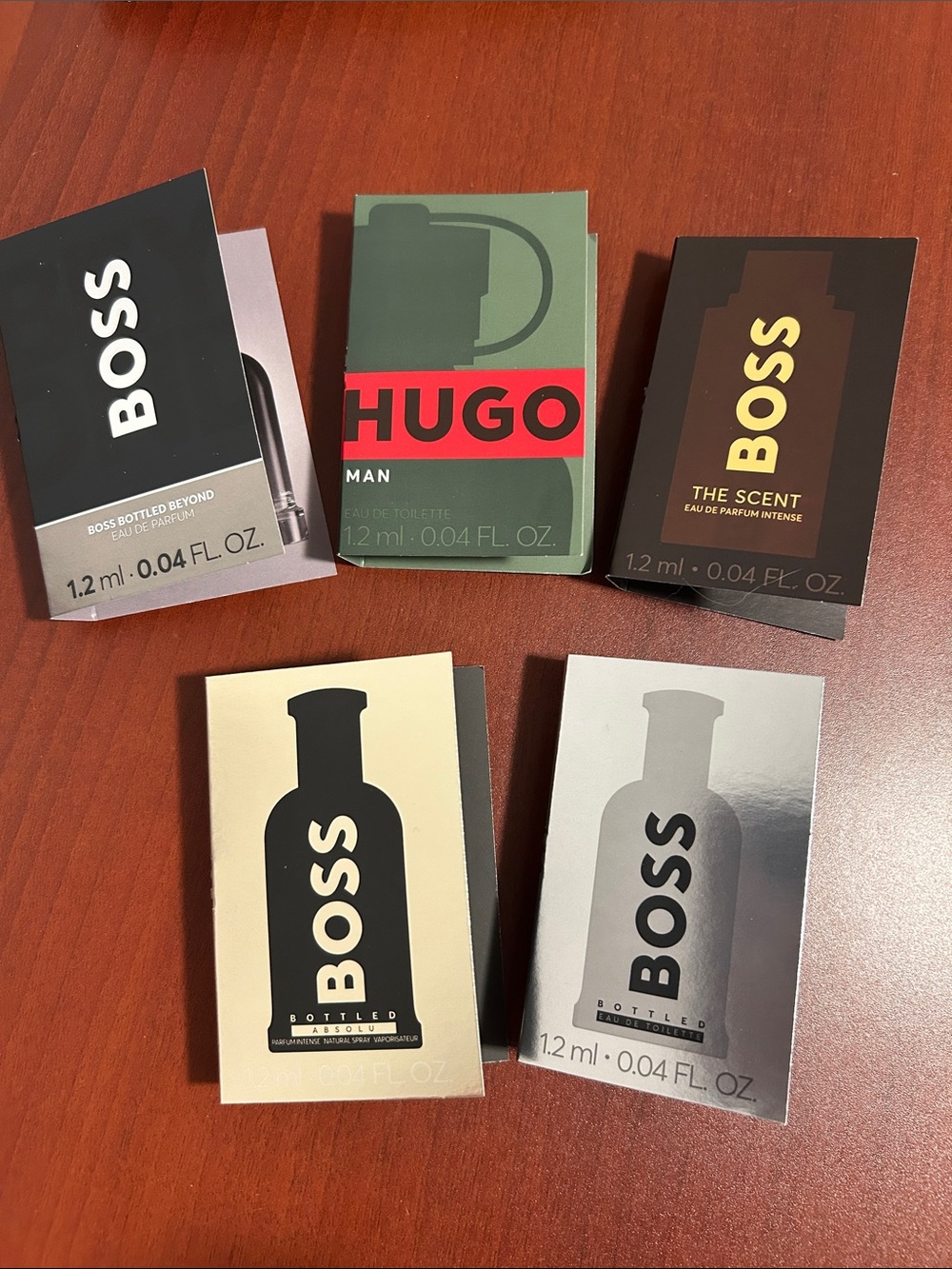 1.2ml x5 pieces Boss men’s sample set